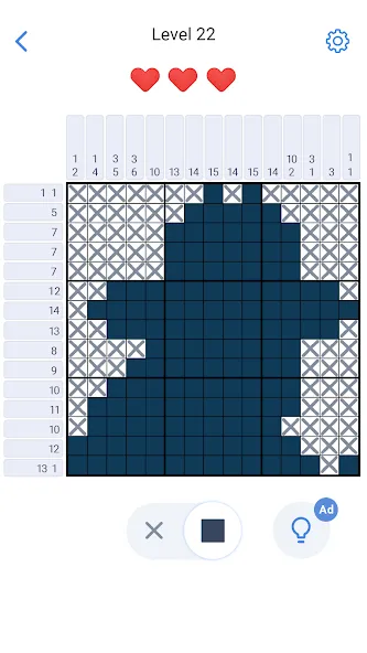 Pixel Art: Logic Nonogram (Пиксельное искусство головоломка)  [МОД Все открыто] Screenshot 2