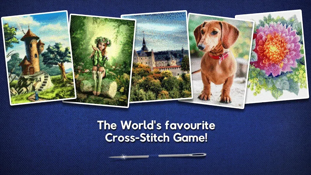 Cross-Stitch World (Кросс)  [МОД Все открыто] Screenshot 1