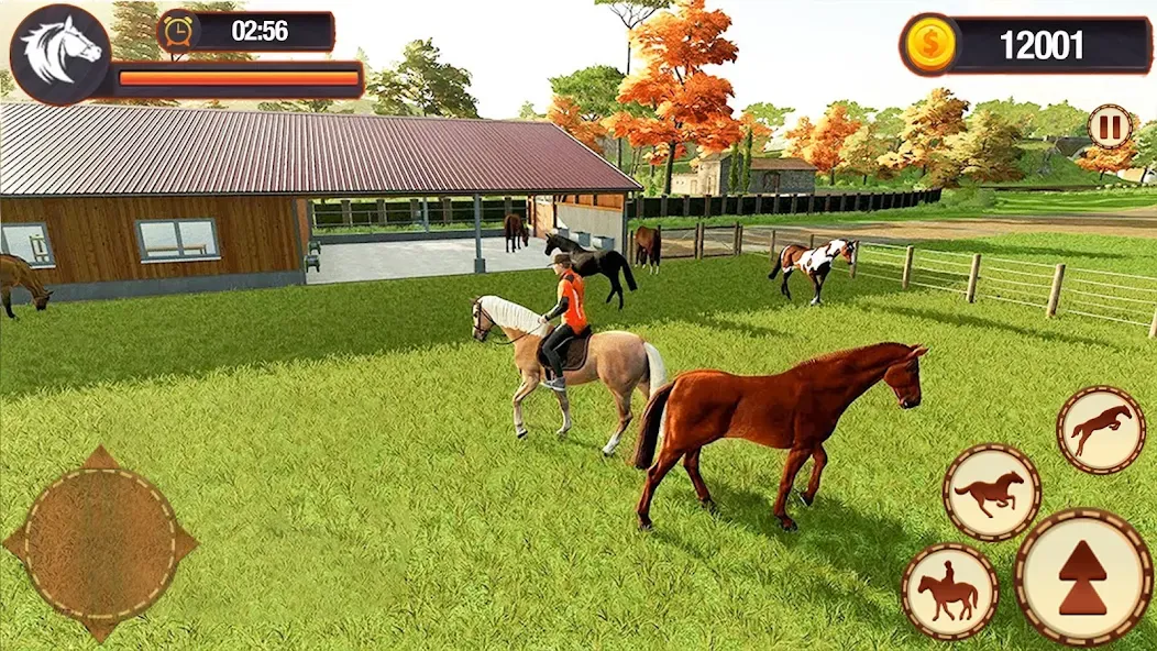 My Horse Herd Care Simulator (Мой симулятор ухода за стадом лошадей)  [МОД Mega Pack] Screenshot 1