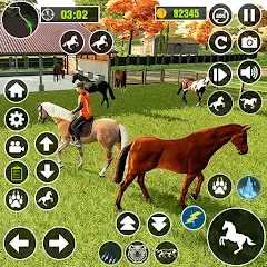 Взлом My Horse Herd Care Simulator (Мой симулятор ухода за стадом лошадей)  [МОД Mega Pack] - последняя версия apk на Андроид