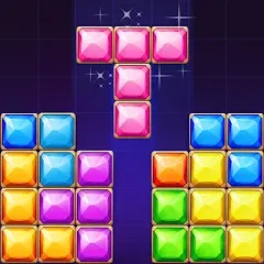 Взломанная Block Puzzle - Gem Block (Блокпазл блокголоволомка)  [МОД Много монет] - полная версия apk на Андроид