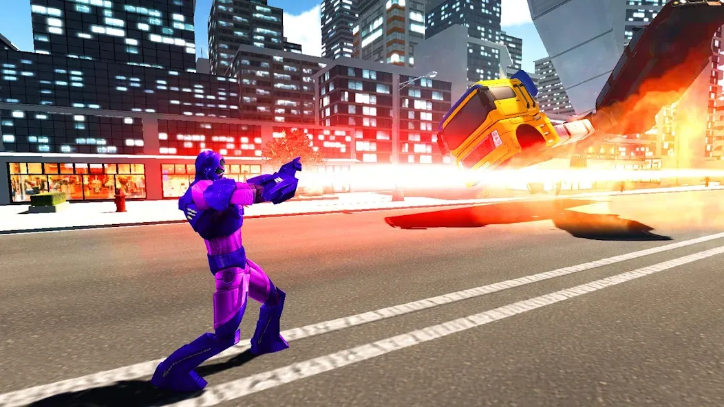 Super city hero:Iron Hero War (Супер сити герой)  [МОД Unlimited Money] Screenshot 2