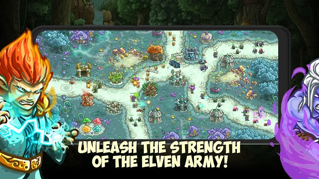 Kingdom Rush Origins TD (Кингдом Раш Ориджинс)  [МОД Все открыто] Screenshot 2