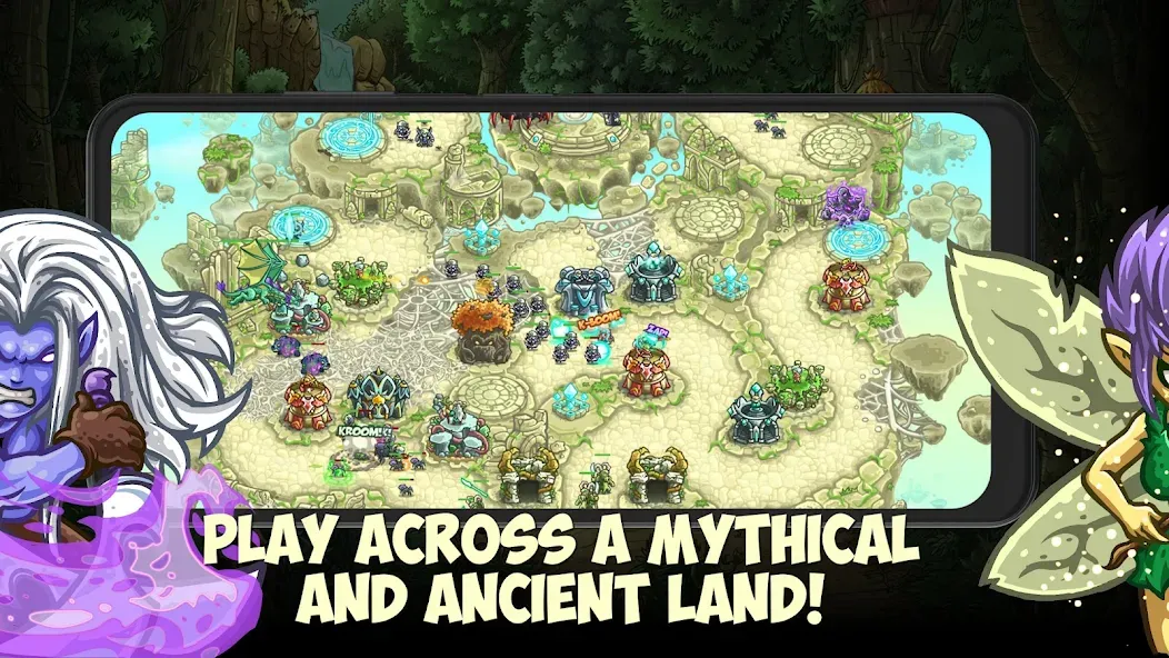 Kingdom Rush Origins TD (Кингдом Раш Ориджинс)  [МОД Все открыто] Screenshot 3