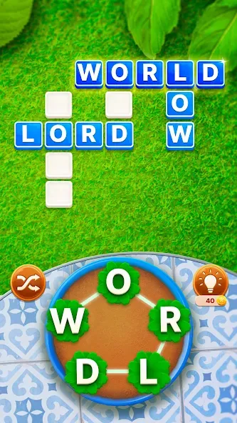 Word Garden : Crosswords (Уорд Гарден)  [МОД Unlimited Money] Screenshot 2