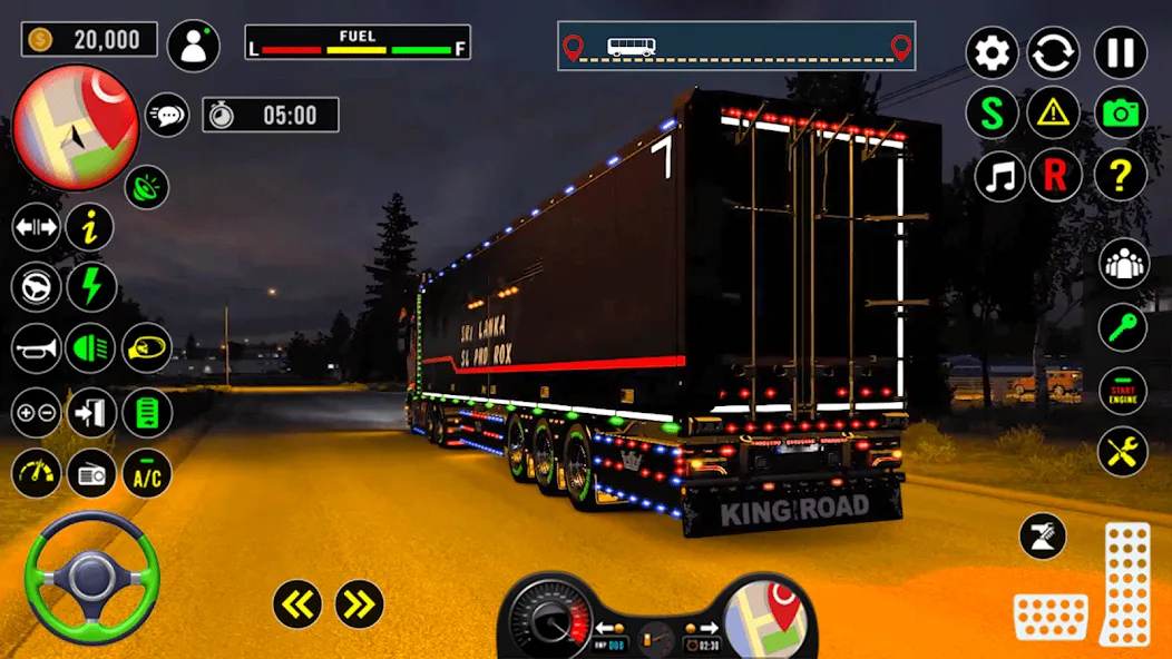 US Truck City Transport Sim 3d  [МОД Все открыто] Screenshot 2