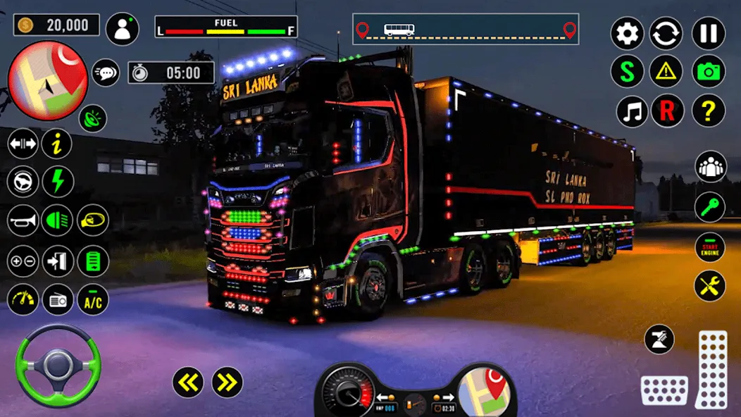 US Truck City Transport Sim 3d  [МОД Все открыто] Screenshot 3