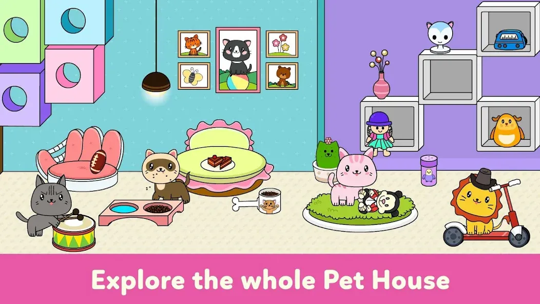 Tizi Town - My Pet Daycare  [МОД Все открыто] Screenshot 2