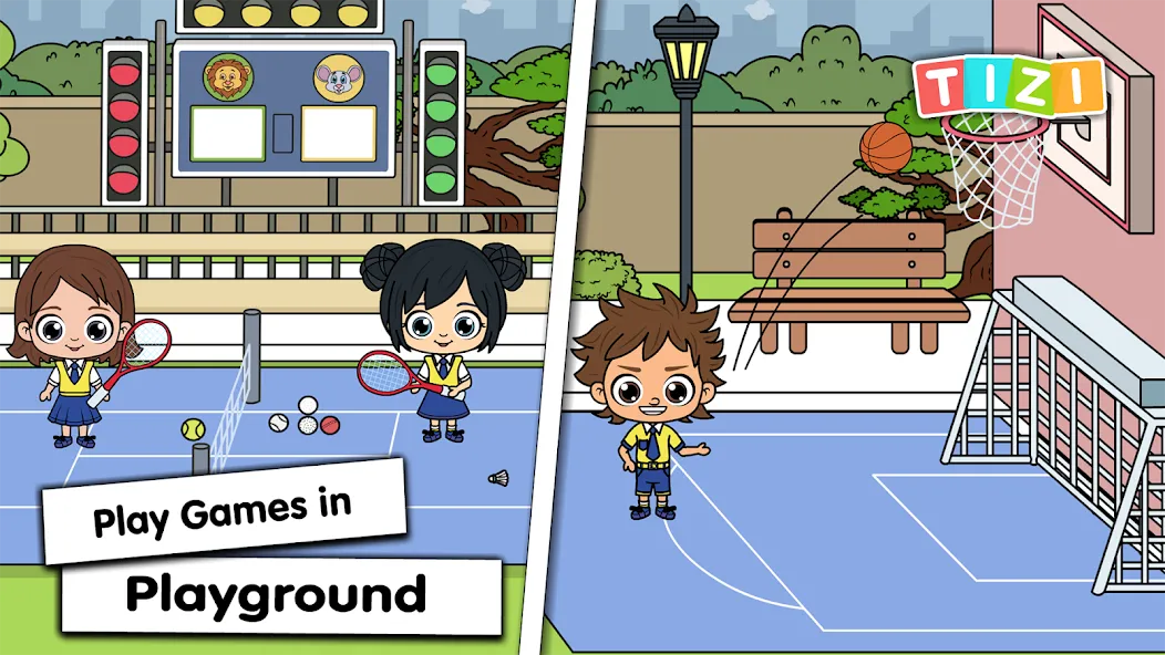 Tizi Town - My School Games  [МОД Много монет] Screenshot 5