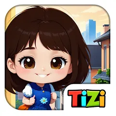 Взломанная My Tizi City - Town Life Games  [МОД Menu] - стабильная версия apk на Андроид