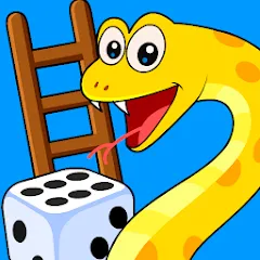 Взлом Snake and Ladder Games  [МОД Mega Pack] - последняя версия apk на Андроид