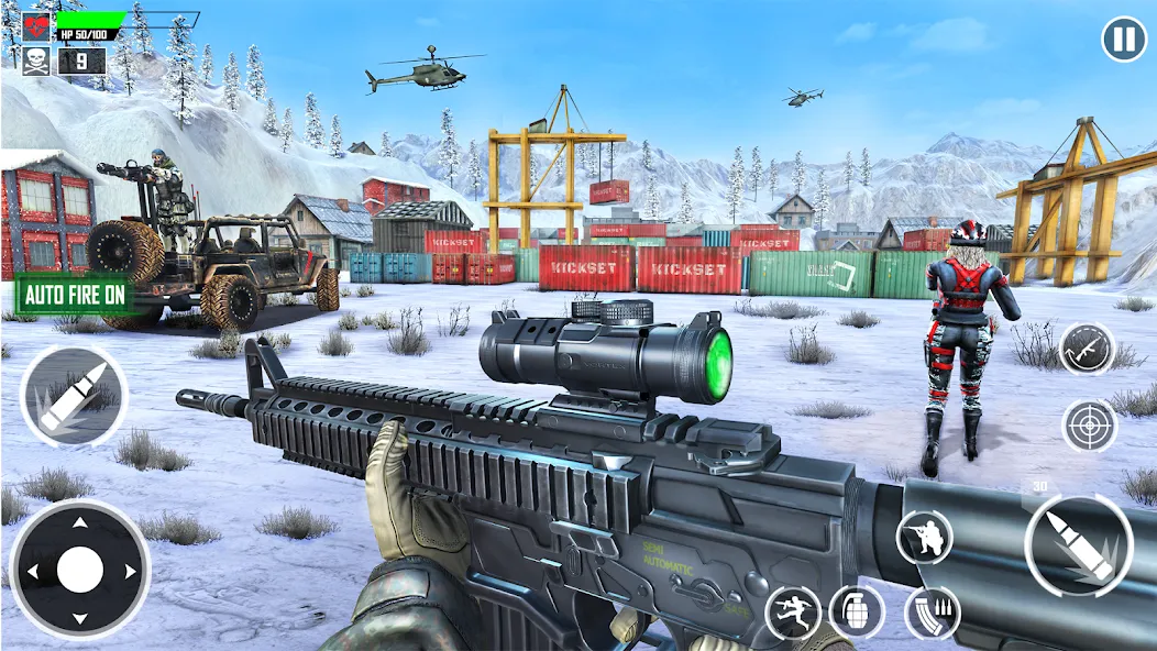 First Person Shooter Mode  [МОД Все открыто] Screenshot 2