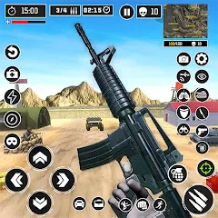 Скачать взломанную First Person Shooter Mode  [МОД Все открыто] - последняя версия apk на Андроид