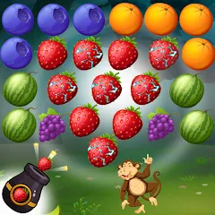 Взлом Fruits Shooter Pop (Фрутс Шутер Поп)  [МОД Бесконечные монеты] - стабильная версия apk на Андроид