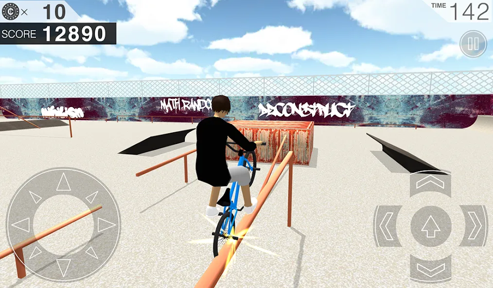 Free World BMX (Фри Ворлд БМХ)  [МОД Много денег] Screenshot 2