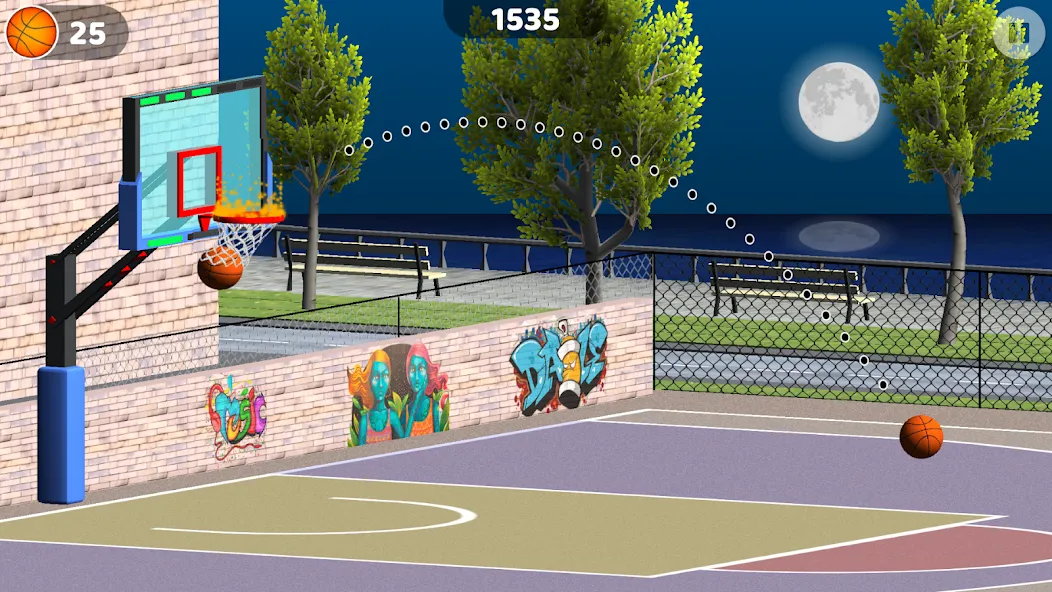 Basketball: Shooting Hoops  [МОД Меню] Screenshot 5