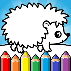 Скачать взлом Easy coloring book for kids  [МОД Unlimited Money] - стабильная версия apk на Андроид