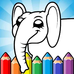 Скачать взлом Easy coloring pages for kids  [МОД Много денег] - полная версия apk на Андроид