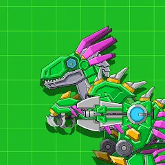 Взлом Velociraptor Rex Dino Robot (Велоцираптор Рекс Дино Робот)  [МОД Mega Pack] - полная версия apk на Андроид