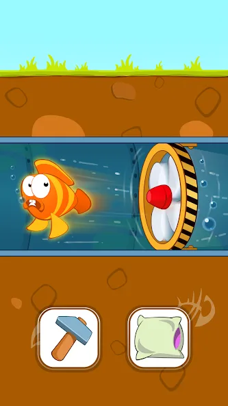 Fish Story: Save the Lover (Фиш Стори)  [МОД Много монет] Screenshot 2