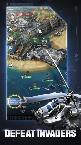 Gunship Battle Total Warfare (Ганшип Батл Общая война)  [МОД Много монет] Screenshot 4