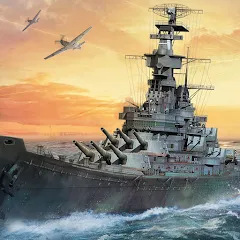 Скачать взлом WARSHIP BATTLE:3D World War II  [МОД Бесконечные деньги] - стабильная версия apk на Андроид