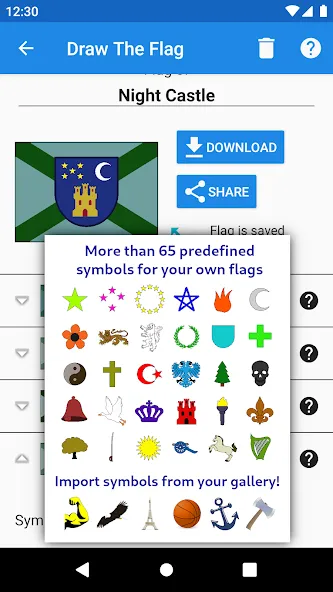 Draw The Flag - Quiz & Maker  [МОД Menu] Screenshot 5