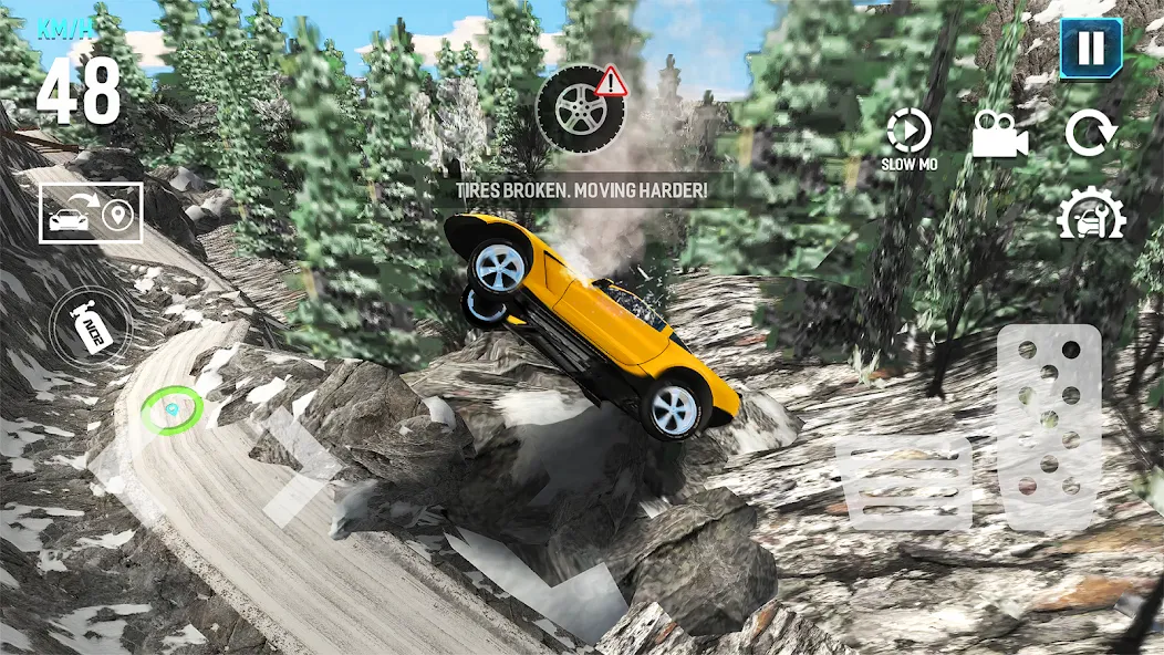 Mega Car Crash Simulator (Мега Кар Краш Симулятор)  [МОД Бесконечные деньги] Screenshot 2