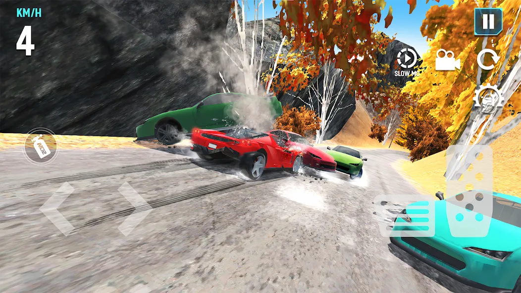 Mega Car Crash Simulator (Мега Кар Краш Симулятор)  [МОД Бесконечные деньги] Screenshot 5