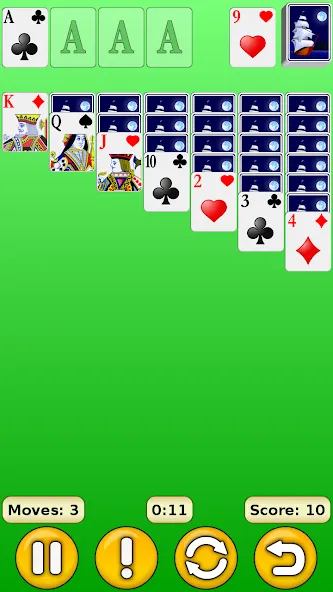 Solitaire  [МОД Много денег] Screenshot 1