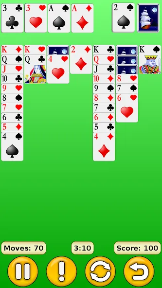 Solitaire  [МОД Много денег] Screenshot 2