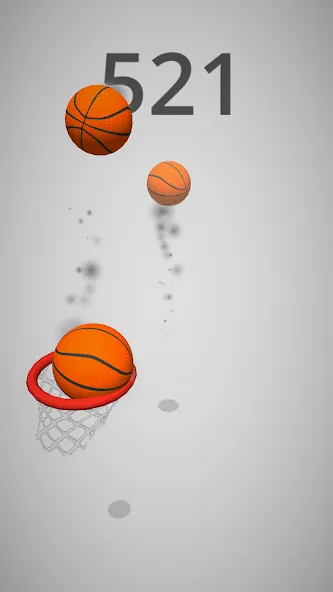 Dunk Hoop (Данк Хуп)  [МОД Бесконечные монеты] Screenshot 2