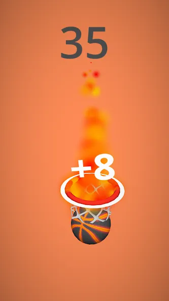 Dunk Hoop (Данк Хуп)  [МОД Бесконечные монеты] Screenshot 3