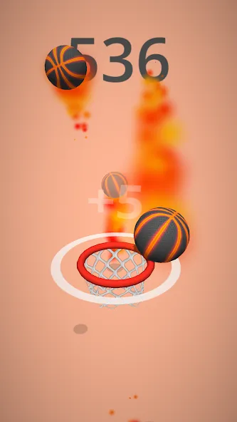 Dunk Hoop (Данк Хуп)  [МОД Бесконечные монеты] Screenshot 4