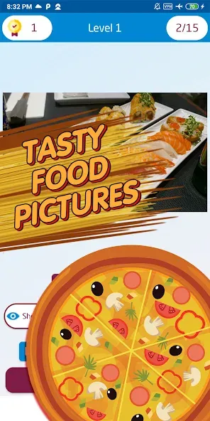 Guess food games  [МОД Unlimited Money] Screenshot 4