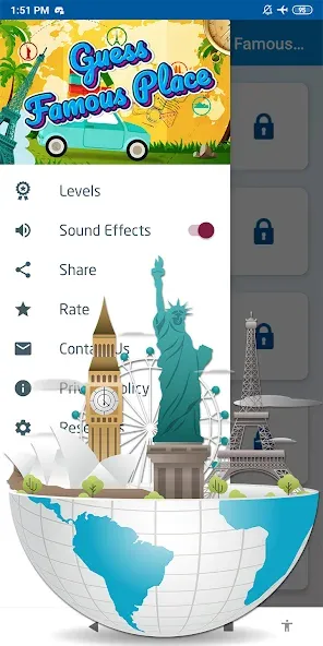 Guess the famous place  [МОД Бесконечные деньги] Screenshot 5