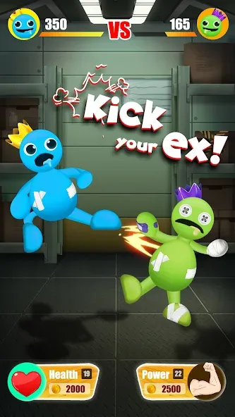 Kick The Rainbow Monster (Кик зе Рэйнбоу Френдс)  [МОД Mega Pack] Screenshot 3