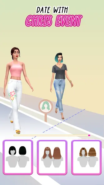 Fashion Battle - Girl Dress Up  [МОД Бесконечные монеты] Screenshot 5