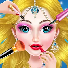 Взлом Doll Makeover - Fashion Queen (Игры по макияжу для девочек)  [МОД Unlocked] - стабильная версия apk на Андроид