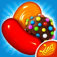 Скачать взломанную Candy Crush Saga (Кенди Краш Сага)  [МОД Бесконечные монеты] - последняя версия apk на Андроид