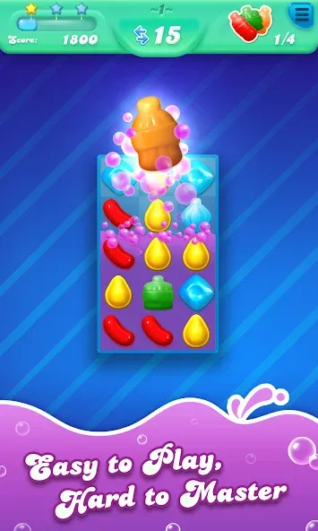 Candy Crush Soda Saga (Кенди Краш Сода Сага)  [МОД Mega Pack] Screenshot 1