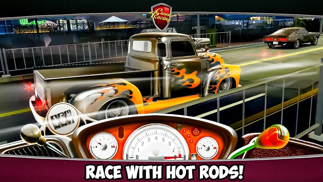 Classic Drag Racing Car Game (Классическая игра на гонках драгрейсинга)  [МОД Много монет] Screenshot 5