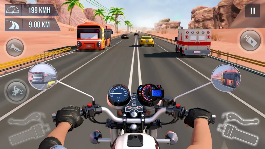 Moto World Tour: Bike Racing  [МОД Unlocked] Screenshot 1