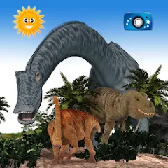 Взломанная Dinosaurs and Ice Age Animals  [МОД Menu] - последняя версия apk на Андроид