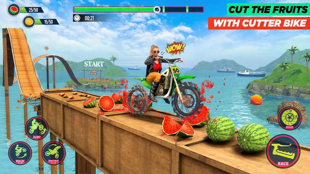 Bike Stunt Game: Tricks Master  [МОД Меню] Screenshot 2