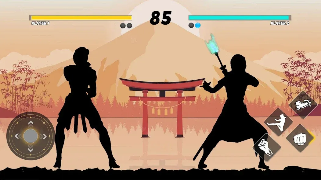 Sword Shadow Fighting Game 3D  [МОД Menu] Screenshot 4