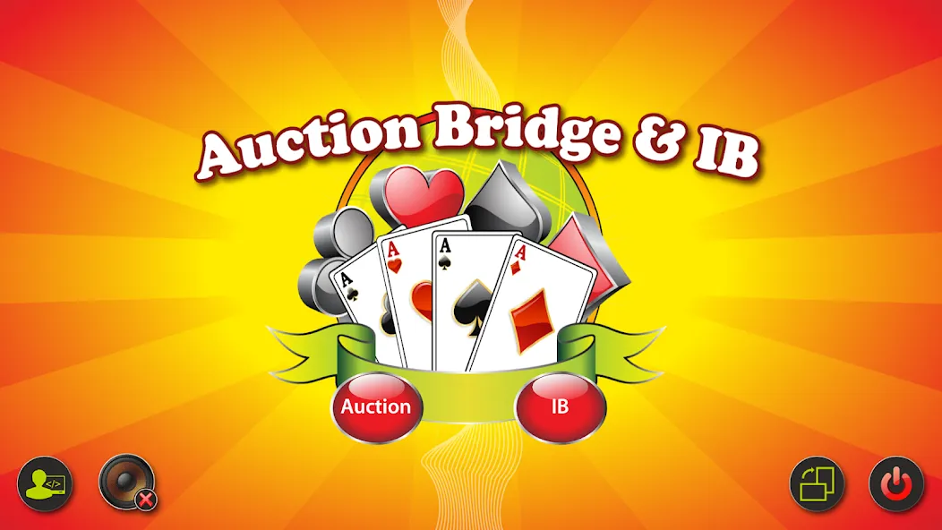 Auction Bridge & IB Card Game  [МОД Mega Pack] Screenshot 1