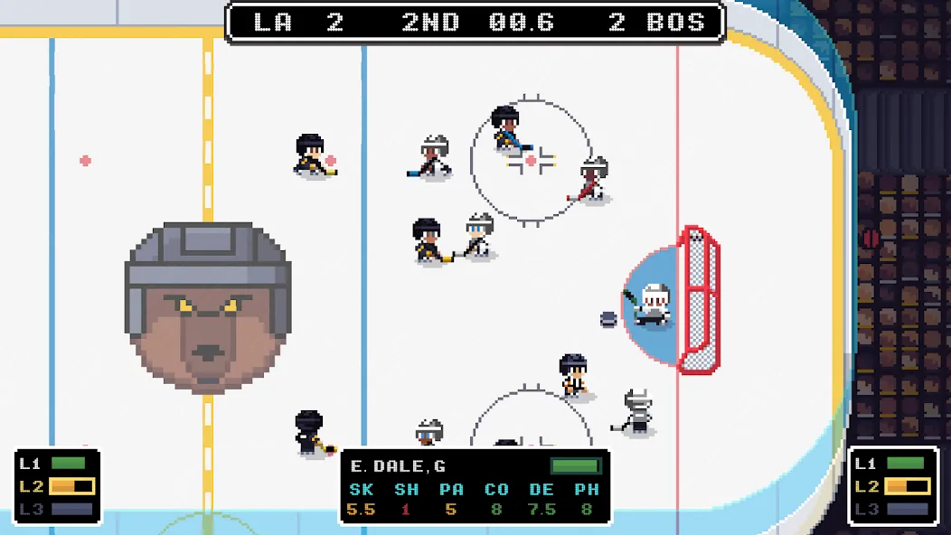 Ice League Hockey (Айс Лиг Хоккей)  [МОД Все открыто] Screenshot 5