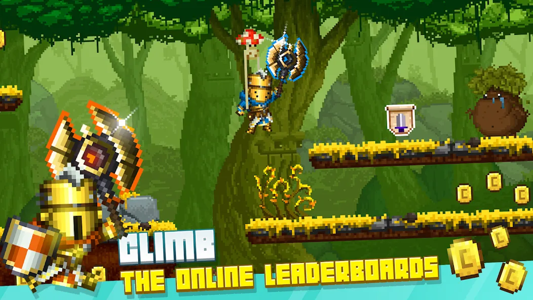 Bit Heroes Runner: Pixel Blitz (Бит Хероес Раннер)  [МОД Menu] Screenshot 4