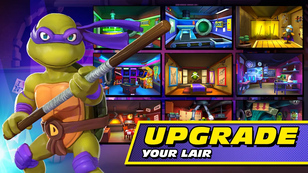 TMNT: Mutant Madness (ТМНТ)  [МОД Menu] Screenshot 3